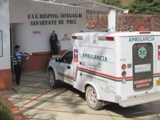 HOSPITAL ONZAGA . Foto:Suminsitrada.