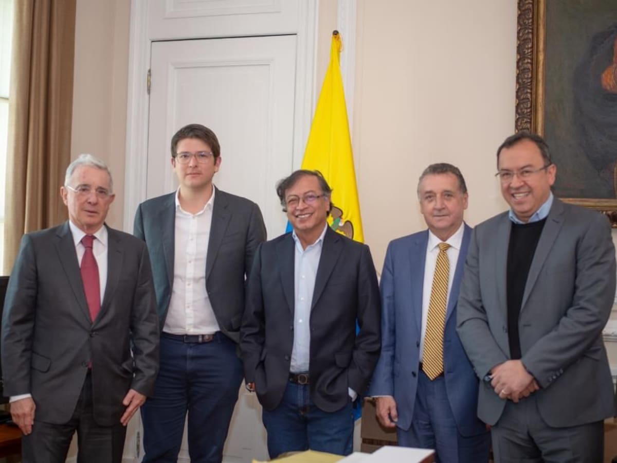 Encuentro Petro y Uribe: así fue la reunión en Casa de Nariño