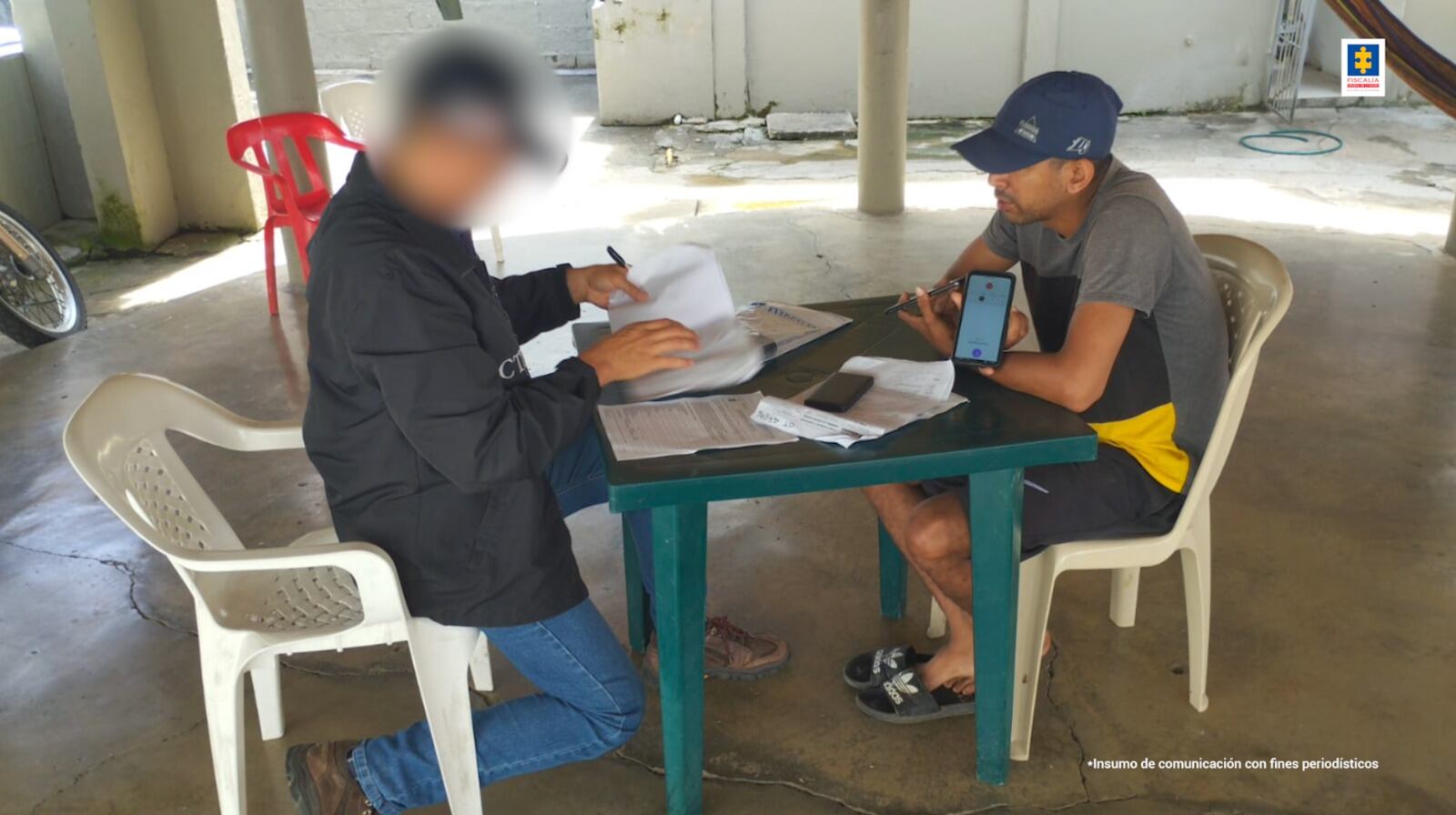 Foto: Policía judicializado/ Fiscalía