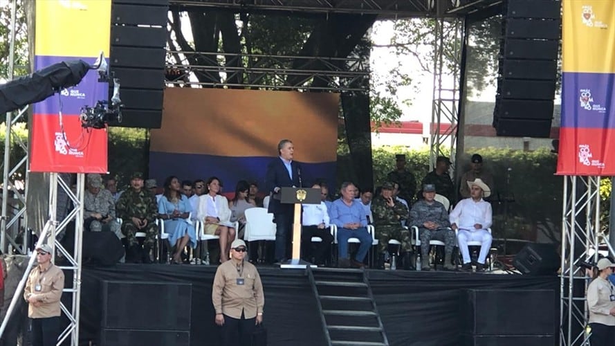 Muerte de militares en Arauca no será en vano: Duque . Foto: