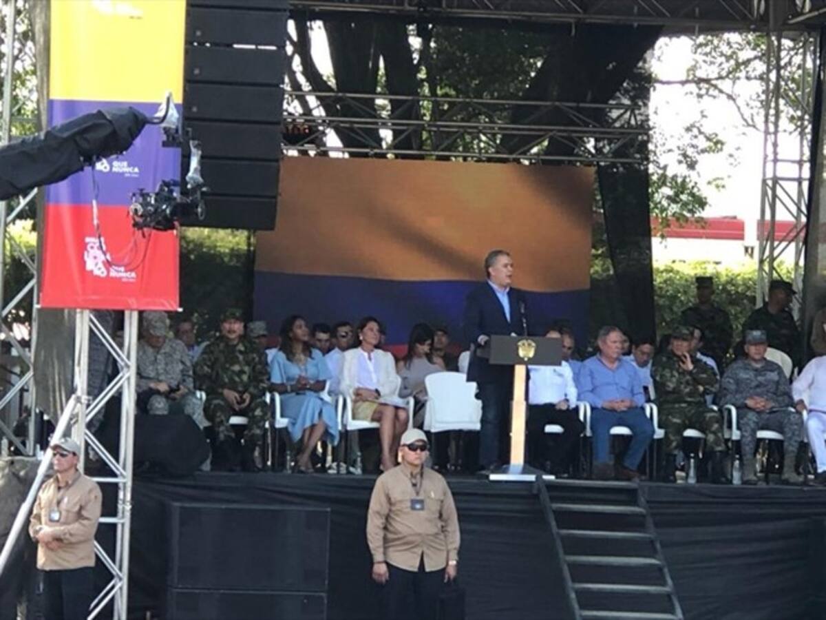 Muerte de militares en Arauca no será en vano: Duque