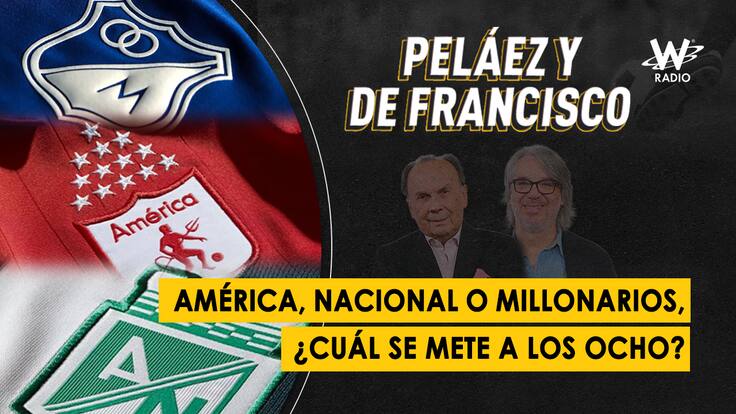 Escuche aquí el audio completo de Peláez y De Francisco de este 1 de abril de 2024