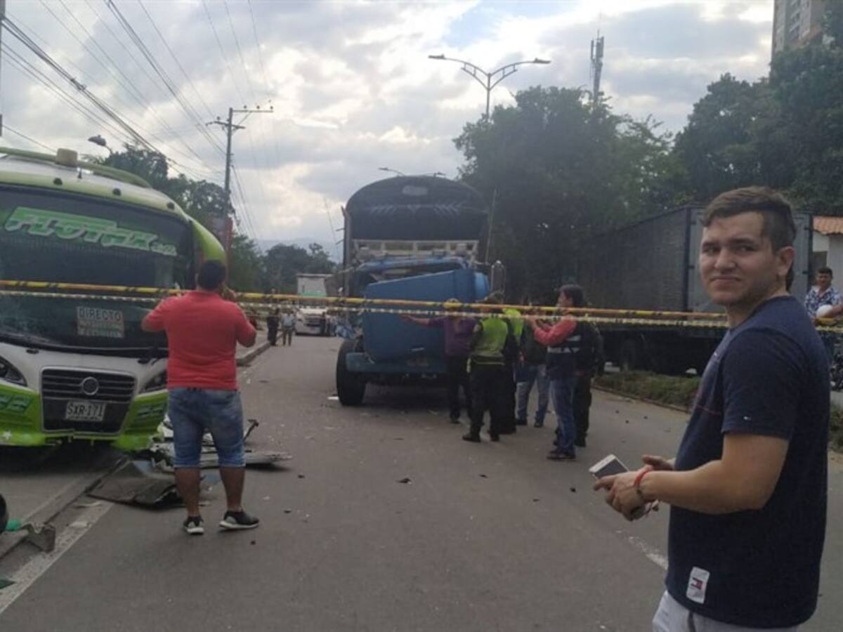 Historia del accidente en el que murió una mujer y que ha generado repudio en Santander