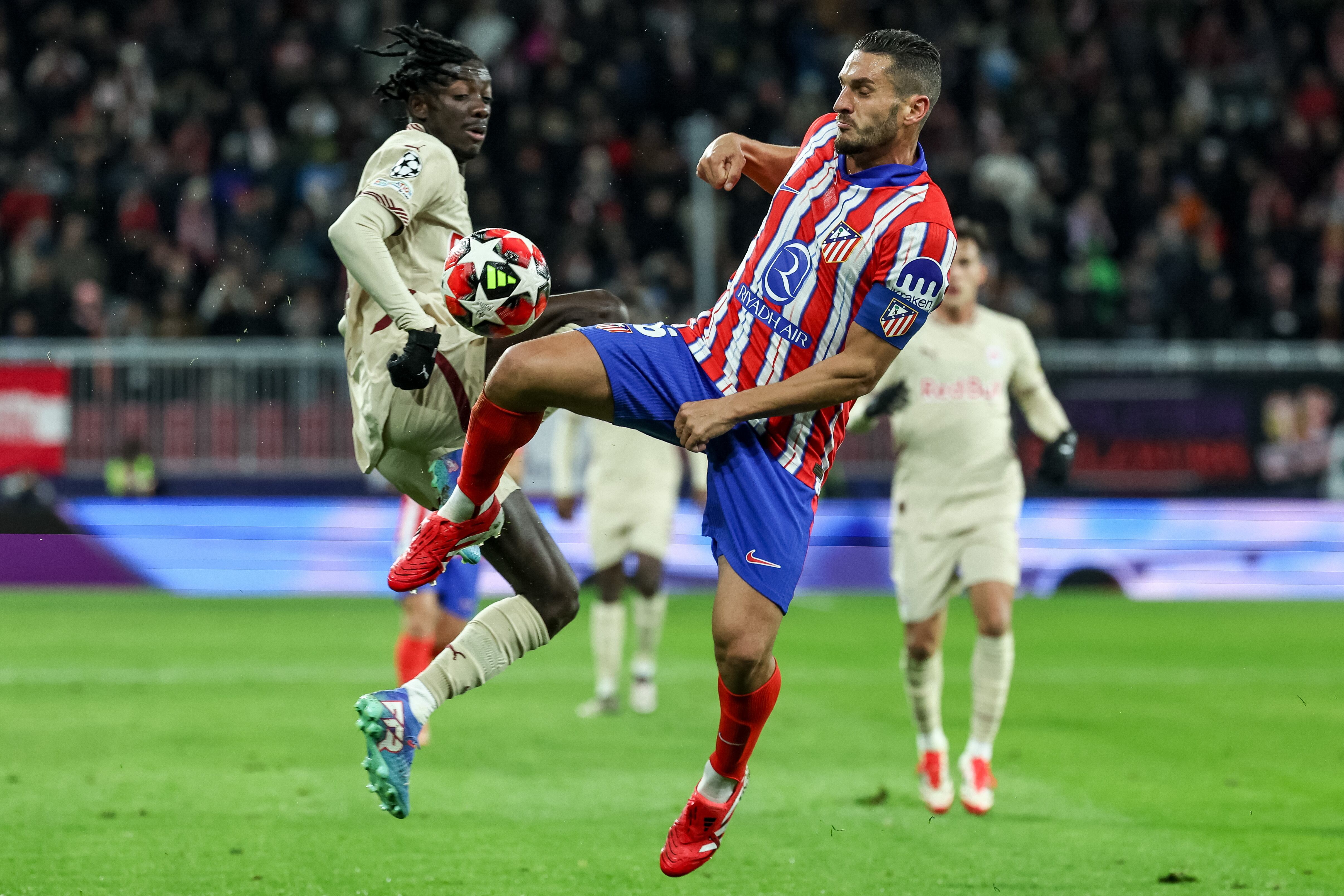 Atletico Madrid y Salzburg FOTO: EFE/EPA/FILIP SINGER