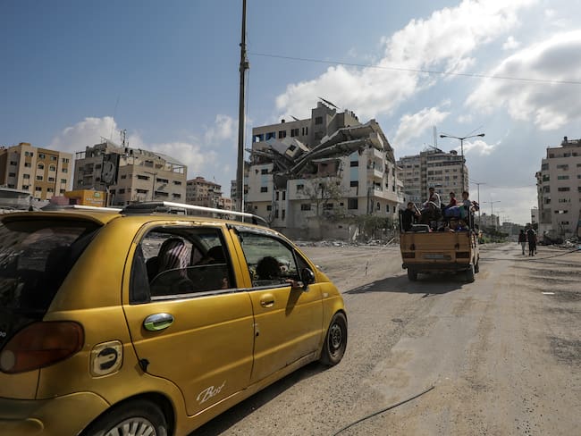 Franja de Gaza. Foto: EFE/EPA/MOHAMMED SABER