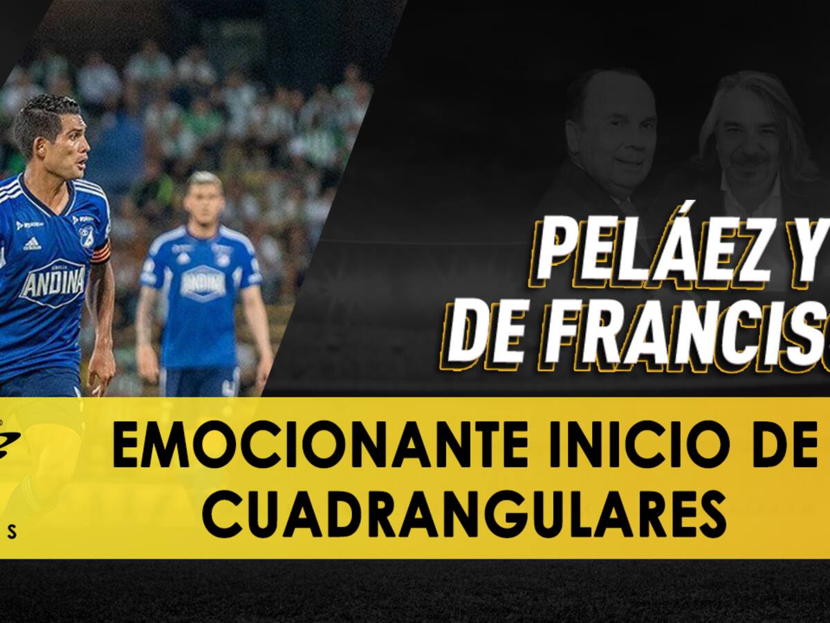 Escuche aquí el audio completo de Peláez y De Francisco de este 14 de noviembre