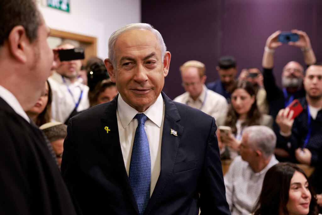 Benjamín Netanyahu. MENAHEM KAHANA/POOL/AFP via Getty Images.