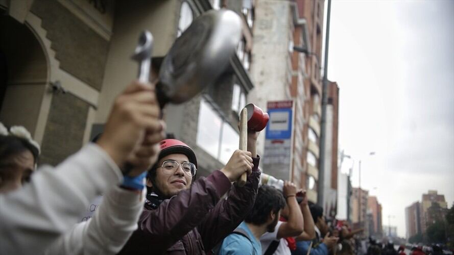 En vivo, así avanza el segundo día de manifestaciones en el país. Foto: Colprensa