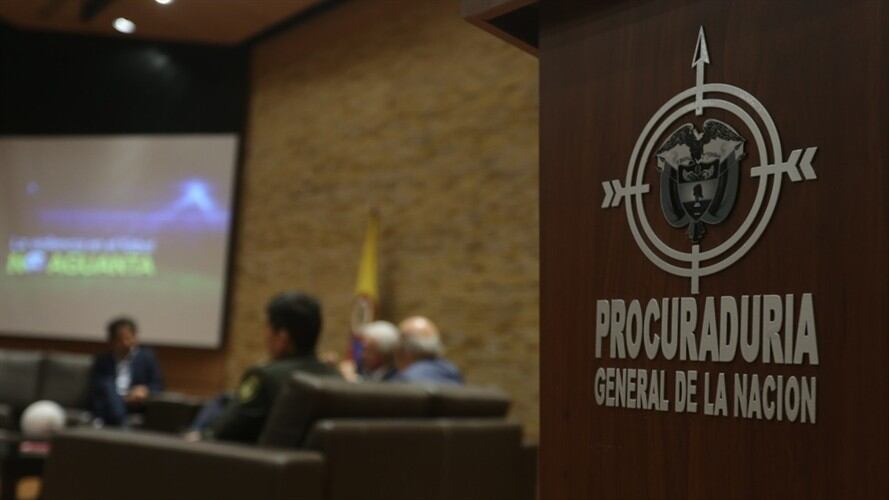 El ministerio público busca establecer si Prasca Muñoz incurrió en falta disciplinaria.. Foto: Colprensa