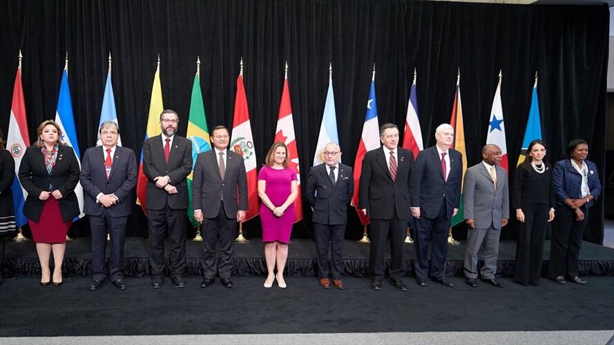 Próxima reunión del Grupo de Lima será en Colombia. Foto: Agencia EFE