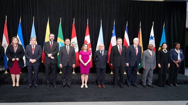 Próxima reunión del Grupo de Lima será en Colombia. Foto: Agencia EFE