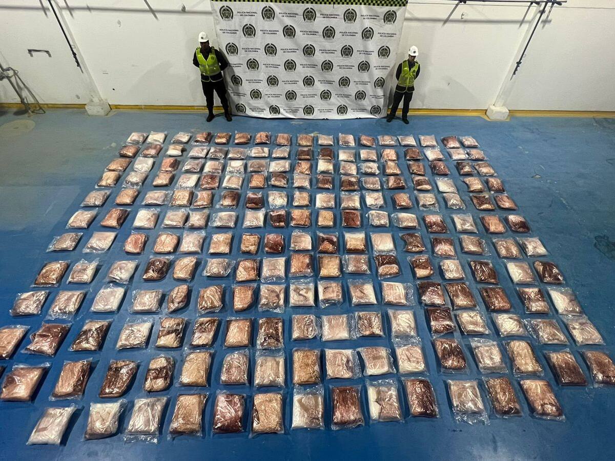 Incautados 971 kilos de cocaína ocultos en sacos de azúcar con destino a Bélgica