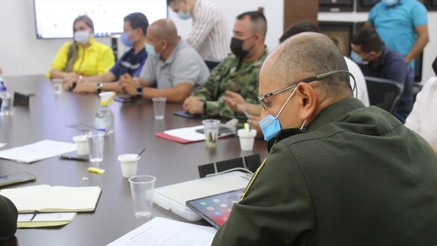 El hecho violento se registró en un establecimiento de comidas, en el sector conocido como Piedras de Moler. Foto: Policía Valle del Cauca