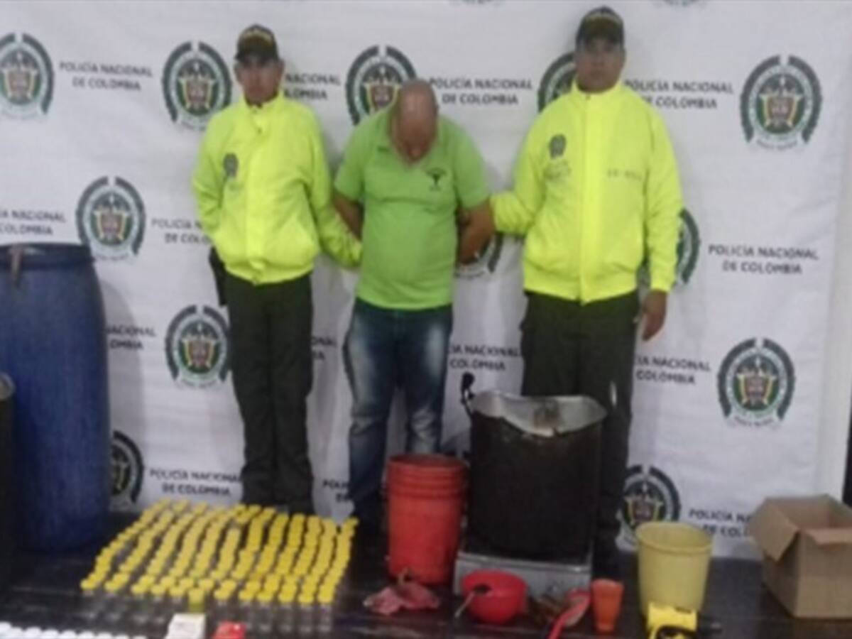 Policía de Montería desmantela laboratorio clandestino