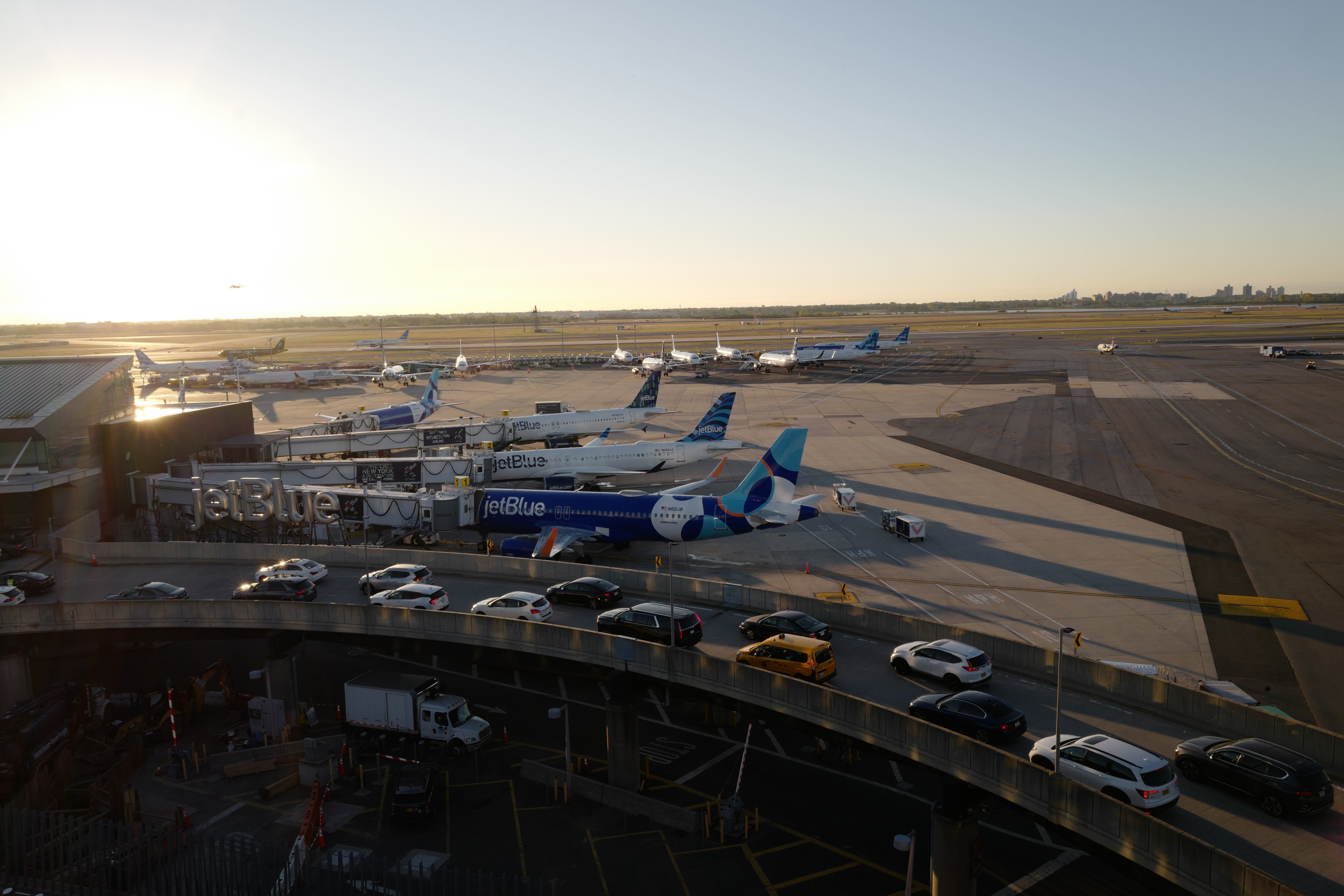 Aeropuerto JFK de Nueva York en octubre de 2024. FOTO: Getty Images