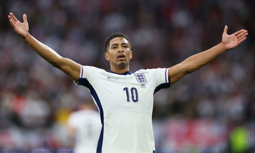 Jude Bellingham.   (Photo by Kevin C. Cox/Getty Images)