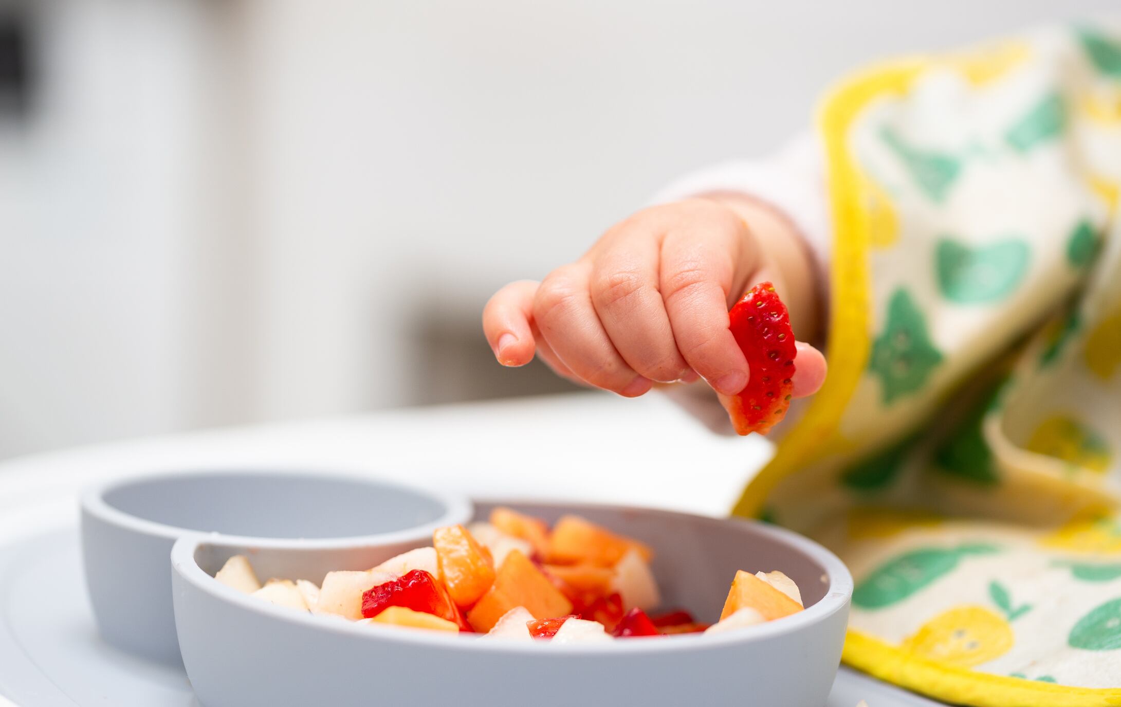 Bebé comiendo, imagen de referencia. Foto: Getty Images