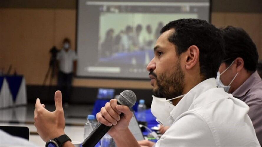 Daniel Palacios. Foto: Twitter: @DanielPalam