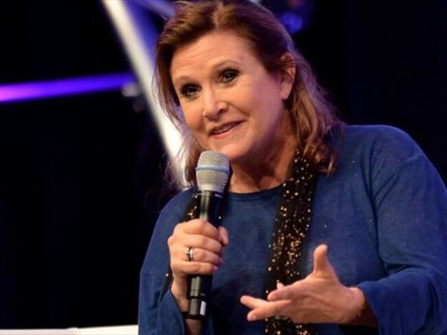 Carrie Fisher destacó por su papel como Princesa Leia en "La Guerra de las Galaxias". Foto: GETTY IMAGES, tomada de BBC Mundo.