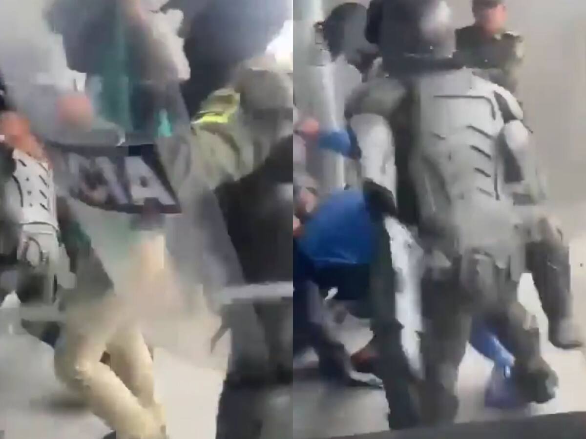 Denuncian acción desmesurada del Esmad en marcha de estudiantes en Barranquilla