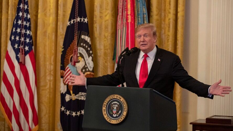 Avanza preparación del informe para juicio político de Trump . Foto: Getty Images