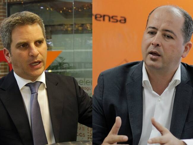 La acusación en contra de Carlos Correa y Marcos Daniel Pineda. Foto: Colprensa