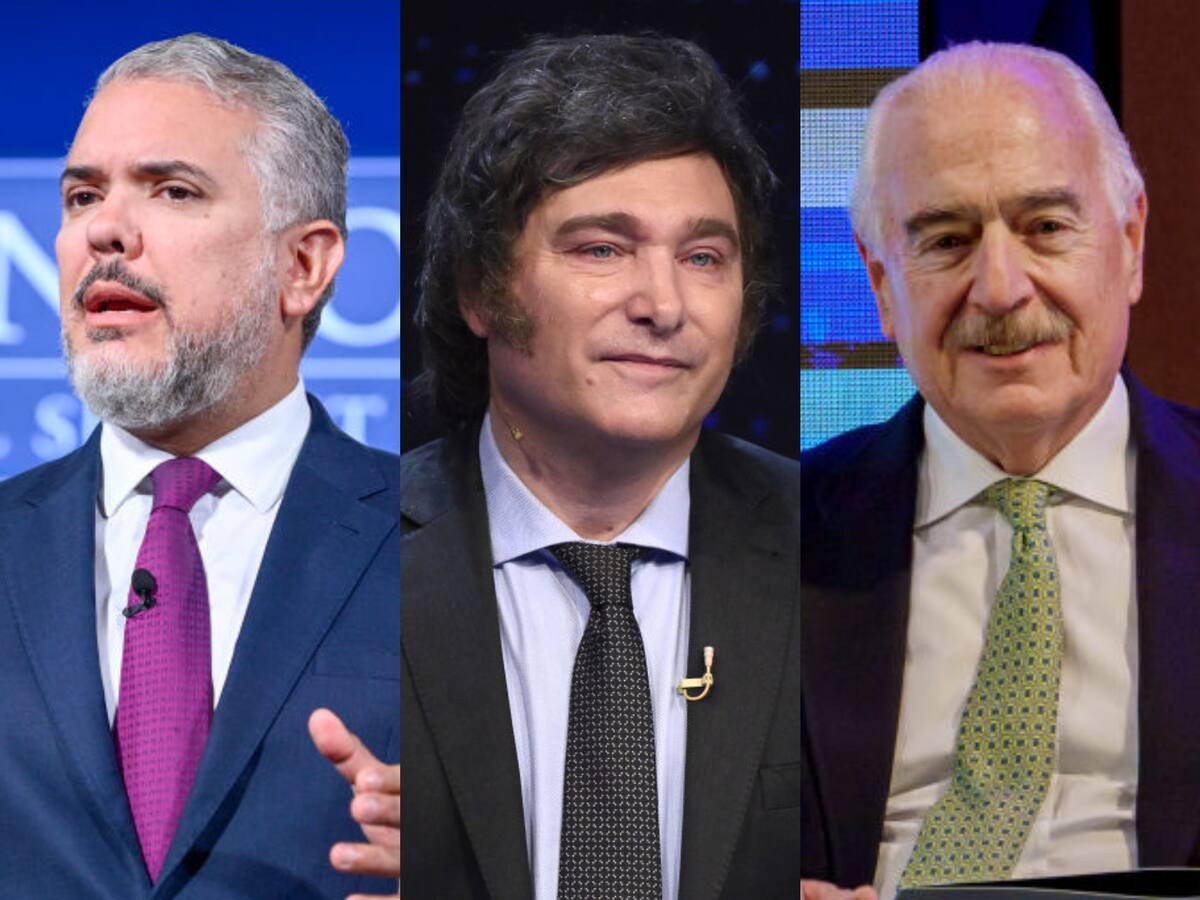 Iván Duque, Andrés Pastrana y otras personalidades del mundo apoyaron candidatura de Milei