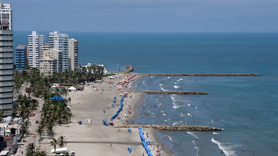 Protección costera de Cartagena / imagen de referencia. Foto: Getty Images