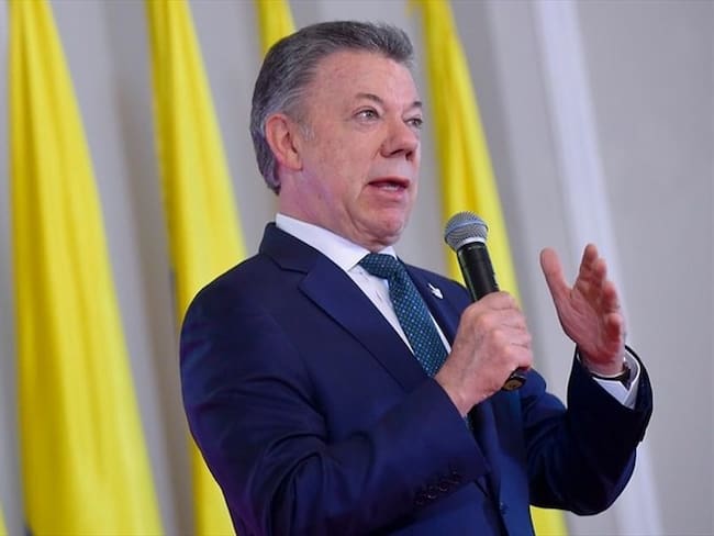 Juan Manuel Santos reiteró, sobre la coyuntura de Odebrecht, que los responsables deben pagar. Foto: Colprensa