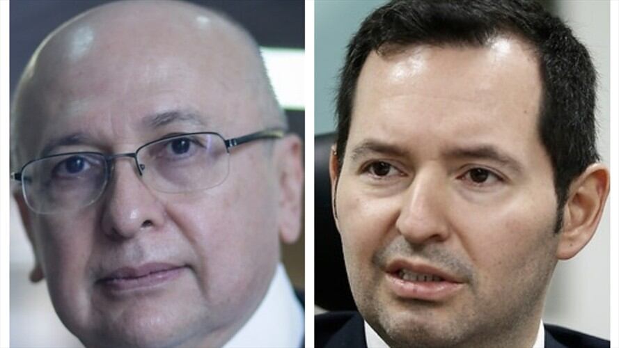 Eduardo Montealegre y Jorge Perdomo. Foto: Colprensa