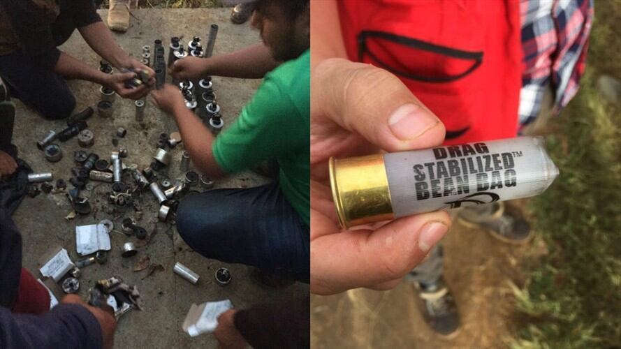 Según denuncias, cuando la comunidad se encontraba concentrada, integrantes del Esmad y la Policía Militar iniciaron un operativo de desalojo. Foto: Comisión Derechos Humanos Minga