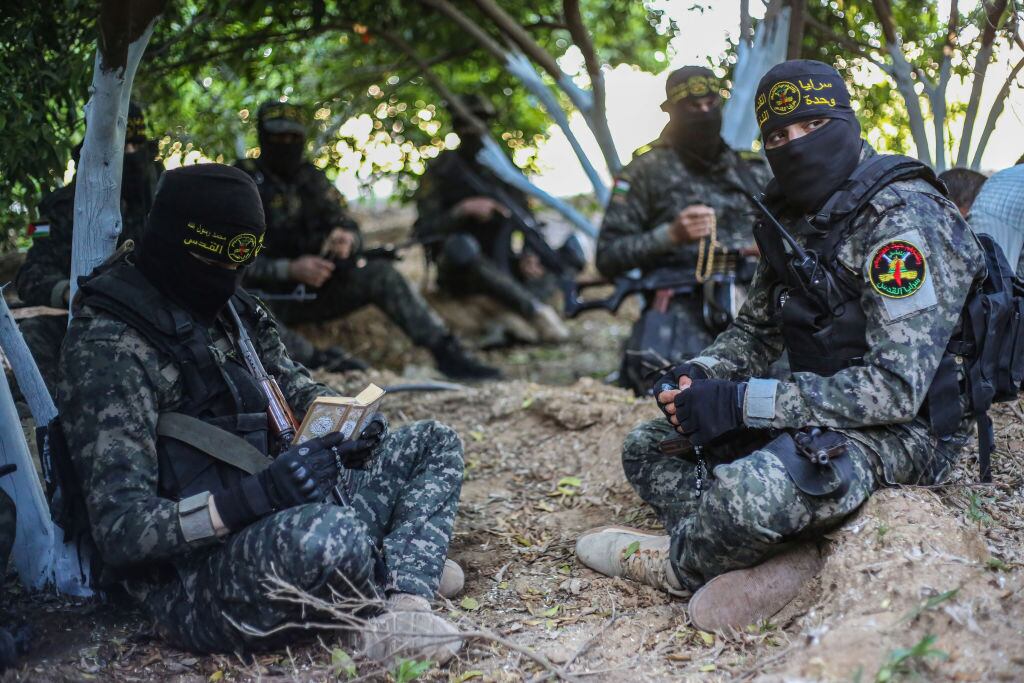 Yihad Islámica. (Photo by Ahmed Zakot/SOPA Images/LightRocket via Getty Images)