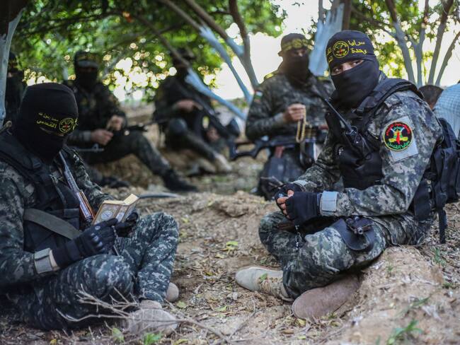 Yihad Islámica. (Photo by Ahmed Zakot/SOPA Images/LightRocket via Getty Images)