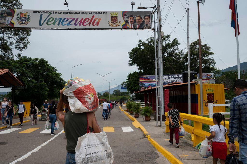 Reapertura de la frontera entre Colombia y Venezuela. Foto: Getty Images.