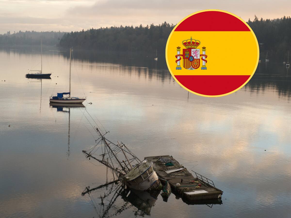 Fueron rescatados 3 españoles tras hundirse barco con 26 tripulantes: hay 5 mauritanos desaparecidos