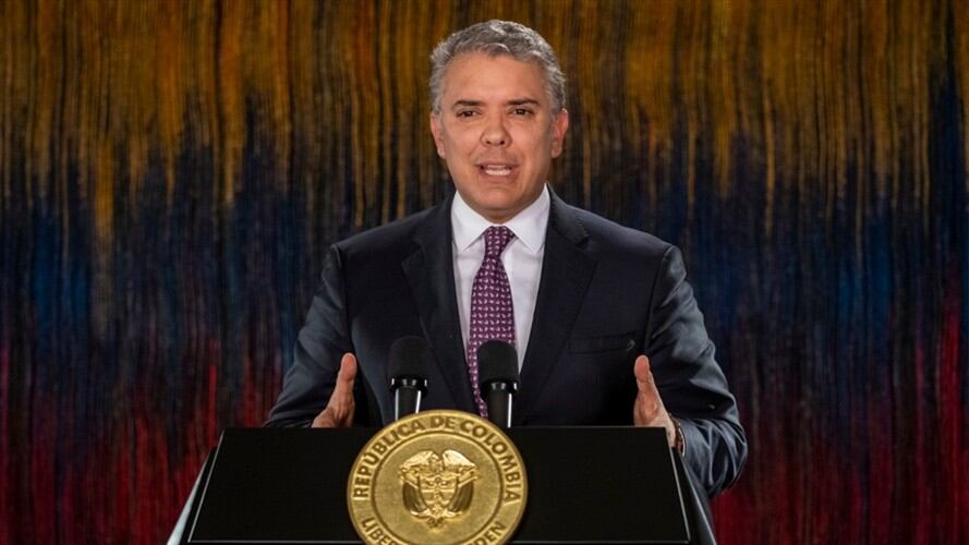 “Iniciaré una conversación nacional que fortalezca la agenda social”: Duque. Foto: Presidencia