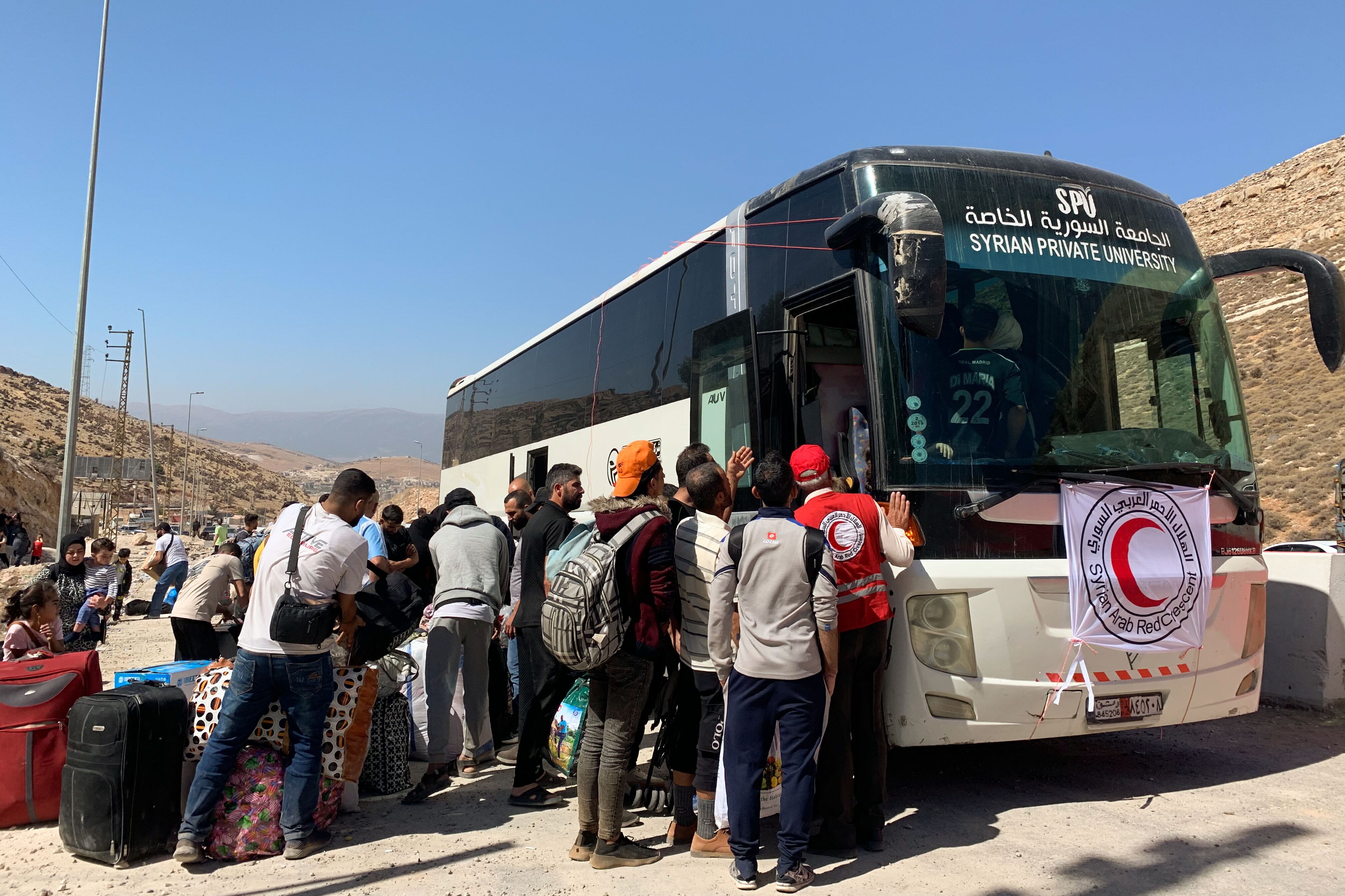 Migración hacia Siria. I Foto: EFE/ Noemí Jabois.