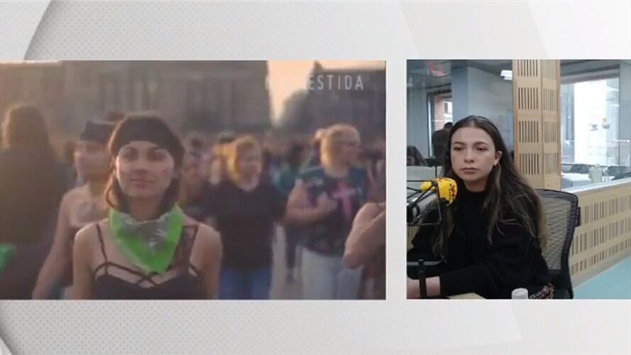 Víctimas de abuso sexual hablan del performance #ElVioladorEresTú. Foto: W Radio