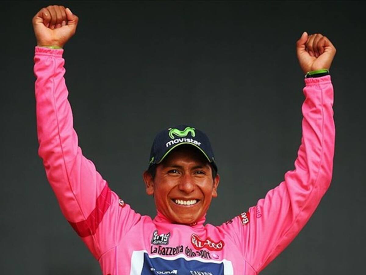 Más de 800 inscritos para sorteo de camiseta con la que se coronó Nairo en Giro de Italia