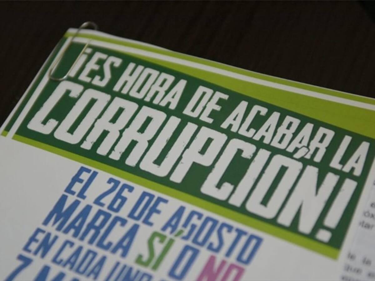 Consulta anticorrupción valdrá $ 310.479 millones