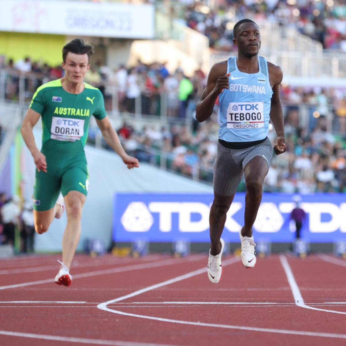 Es todo un sueño que me comparen con Usain Bolt: Letsile Tebogo