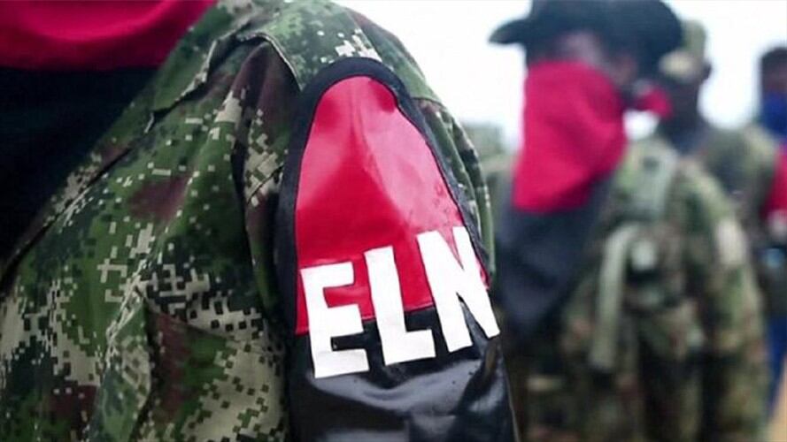 ELN instalan vallas y pancartas en Norte de Santander. Foto: Colprensa
