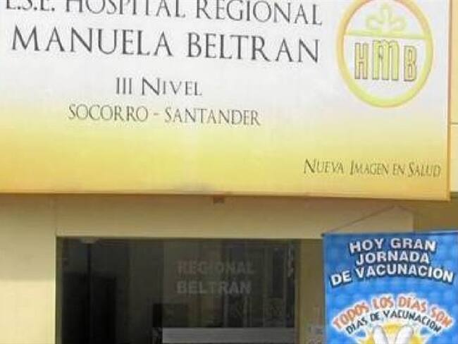 Hospital Manuela Beltrán. Foto: Suministrada.