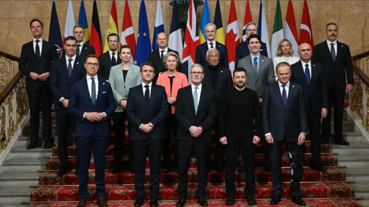 Volodímir Zelenski y líderes europeos apoyan alto el fuego inmediato e inviolabilidad de fronteras