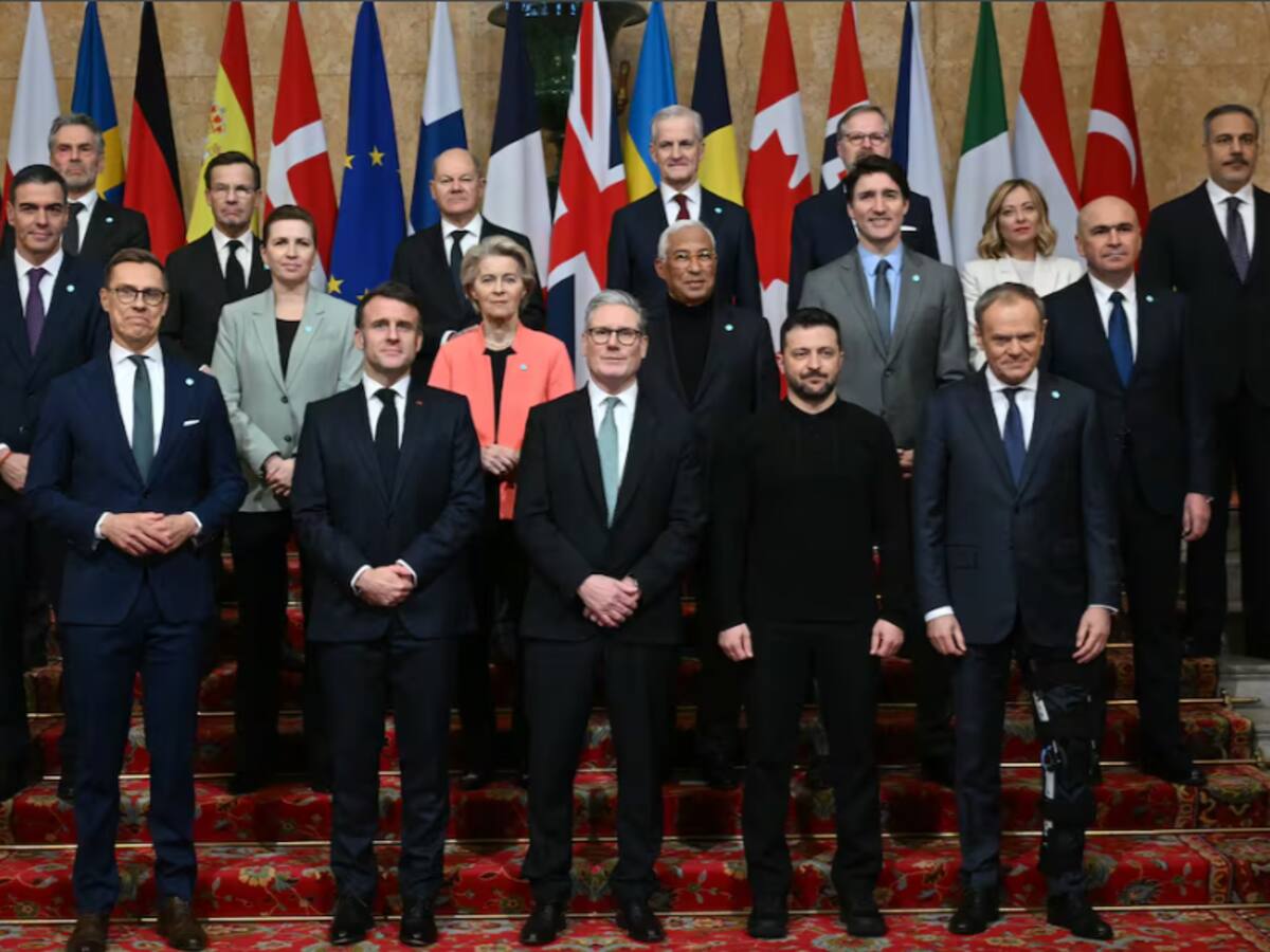 Volodímir Zelenski y líderes europeos apoyan alto el fuego inmediato e inviolabilidad de fronteras