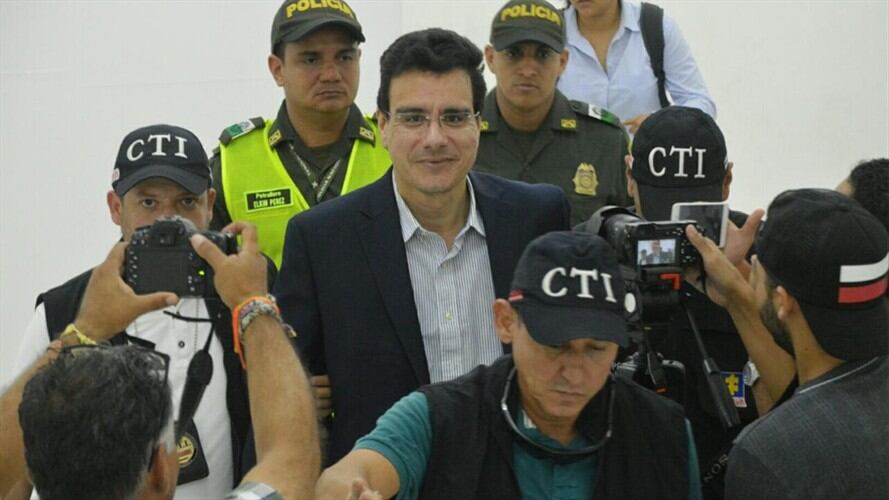 Ramsés Vargas fue capturado el pasado 25 de noviembre a las 7:30 de la noche en Cartagena. Foto: Policía Nacional