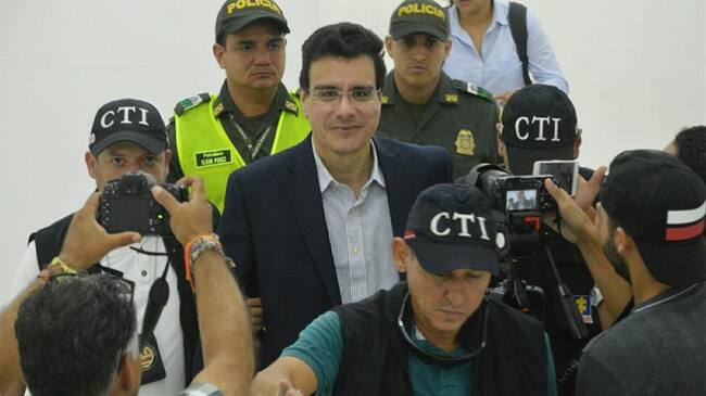 Ramsés Vargas fue capturado el pasado 25 de noviembre a las 7:30 de la noche en Cartagena. Foto: Policía Nacional