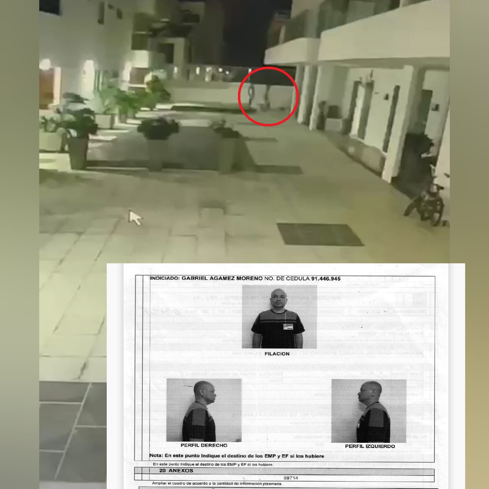 Médico agredió a una mujer. Foto: Cortesía a Melissa Múnera.