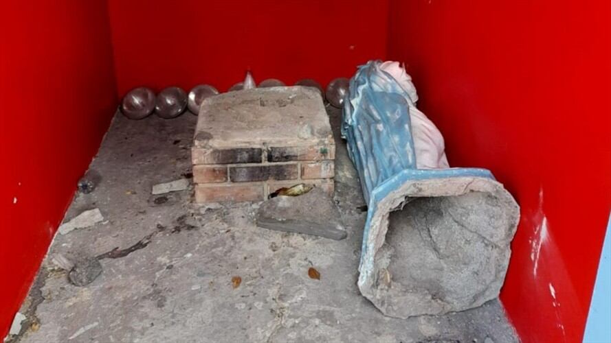 Según habitantes del sector la agresión fue cometida por personas que no son de la región.. Foto: Suministrada