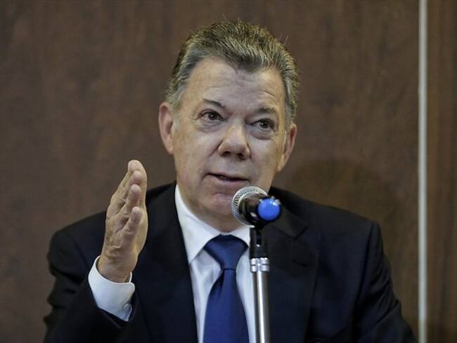 Juan Manuel Santos. Foto: Colprensa-Diego Pineda